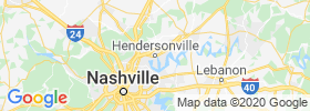 Hendersonville map